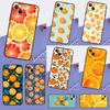 Summer Fruit Orange Phone Case For iPhone 16 Pro Max 13 12 Mini 11 14 Pro Max XR 16 Plus 16e 15 Pro Back Cover