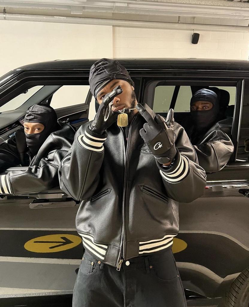 Bavlněná bunda podšitá PU kůží Unisex ležérní bunda na zip