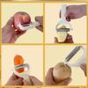 Kitchen Steel Vegetable Fruit Peeler Grater Food Presentation Hand Tool Veggie Processing Gadget for peeling sugarcane and bark
