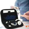 Prerequisites Glucose Test Set Travel Case With Protective Dividers Waterproof Fabric For Diabetic Management Essentials