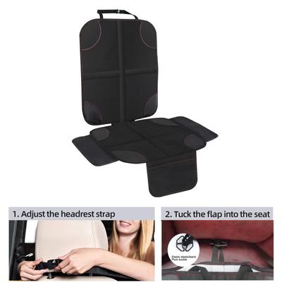 Universal Child Safety Seat Anti-Slip Anti-Scratch Mat Pads Waterproof Car Seat Protective Cover for-Baby Kid Protection