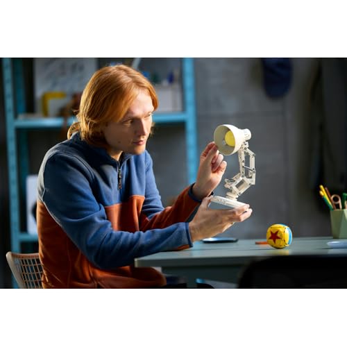 LEGO Ideas Disney Pixar Luxo Jr. Toy, Birthday Gift, Building Blocks, Men, Women, Disney Merchandise, Mother, Father, 21357