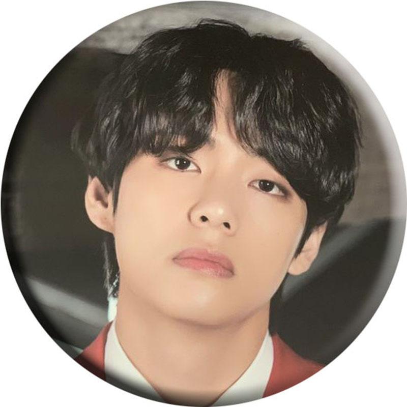 BTS Karte der Seele ON:E Konzert Taschenspiegel Schlüsselanhänger Tragbarer Kosmetikspiegel Tasche Anhänger Rucksack Kleidung Accessoire ARMY Sammlerstück Geschenk