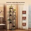 Shixun Chinese Style Multi-Tier Woven Plant Stand