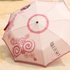 Hot Anime Naruto Umbrella Automatic Sunny Umbrella Akatsuki Sasuke Animation Peripheral Cartoon Creative Parasol Children's Gift