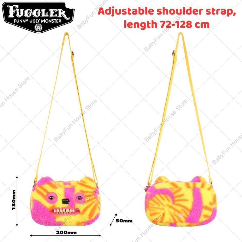 Bolsa Cruzada de Peluche de Gato Sphynx Feo Lindo Dientes Divertidos Muñeco Raro Bolso de Hombro Juguete Peculiar Regalo