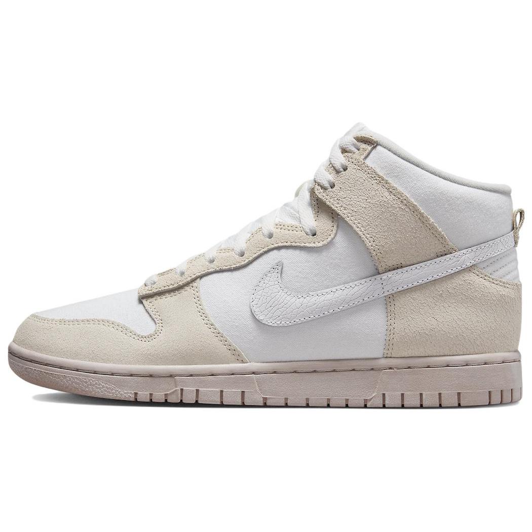 

Новые Nike Dunk High Retro Prm потрескавшаяся кожа Swoosh DV0822-100 41