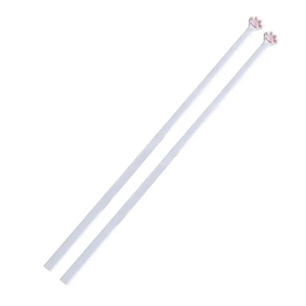 Wielorazowe pałeczki do jedzenia w kształcie łapki kota Antypoślizgowe Łatwe do czyszczenia Urocze pałeczki do jedzenia Unikalny Wygodny uchwyt Różowa łapka Klips do jedzenia Miłośnicy kotów