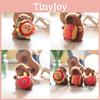 Fries Capybara Hamburger Hot Dog Plush Toy Pp Cotton Stuffed Keychain Decor Bag