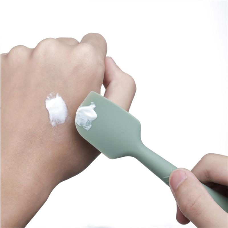 Baby Diaper Cream Spatula Applicator Baby Butt Paste Spatulas Mini Baby Diaper Rash Cream Brush Soft Silicone Durable