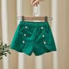 Girls' Shorts for Summer Thin Solid Color Versatile Baby Girls' Summer Outerwear Pants
