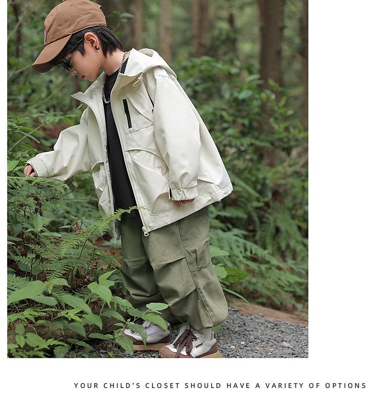 Fairy Tale Jungen Winddichte Sportjacke - 2025 Frühjahr/Herbst Kollektion