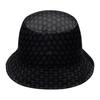 Anta Kyrie Series Solid Color Logo Flyknit Jacquard Fabric Fisherman Hat Unisex Hats Black 192521281-1