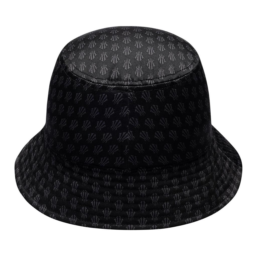 Anta Kyrie Series Solid Color Logo Flyknit Jacquard Fabric Fisherman Hat Unisex Hats Black 192521281-1