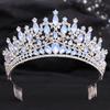 Baroque Rhinestone Crown Hair Comb for Bridal or Birthday Accessories