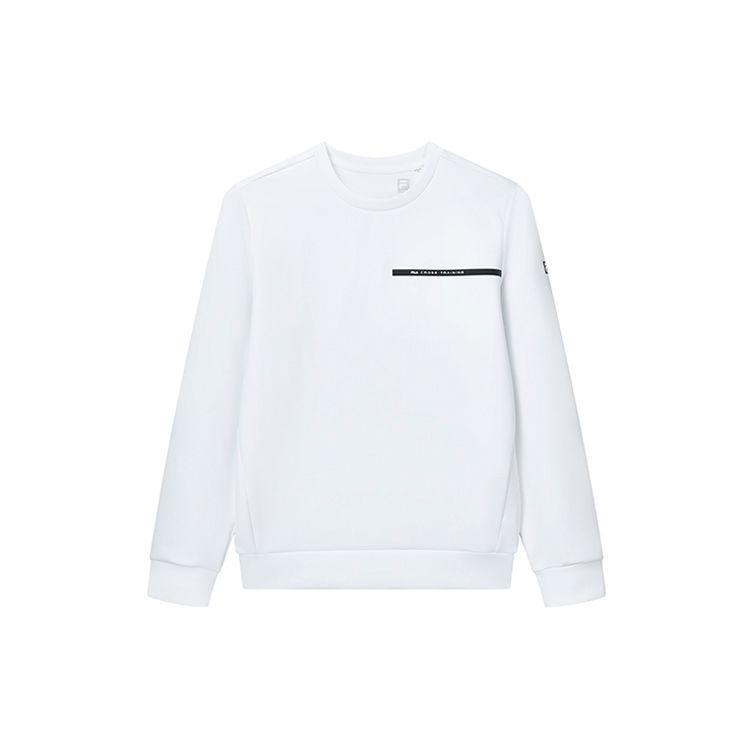 

FILA Athletics Pullover Crewneck Sweatshirt Men tops Jade-White A11M141212F-WT XXL