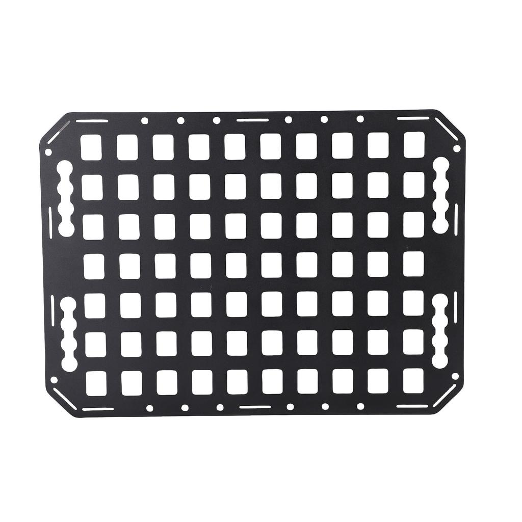 Truck Bed Molle Panel 533x390x2mm Multifunctional High Hardness Aluminum L Rail Mount Cargo Tool Storage Molle Panel