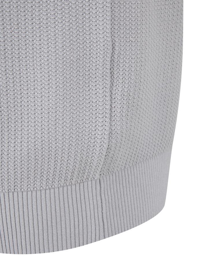 AND Z Men'S) Fine Texture Collared Short Sleeve Knit_Bzf3Et1102Lgr