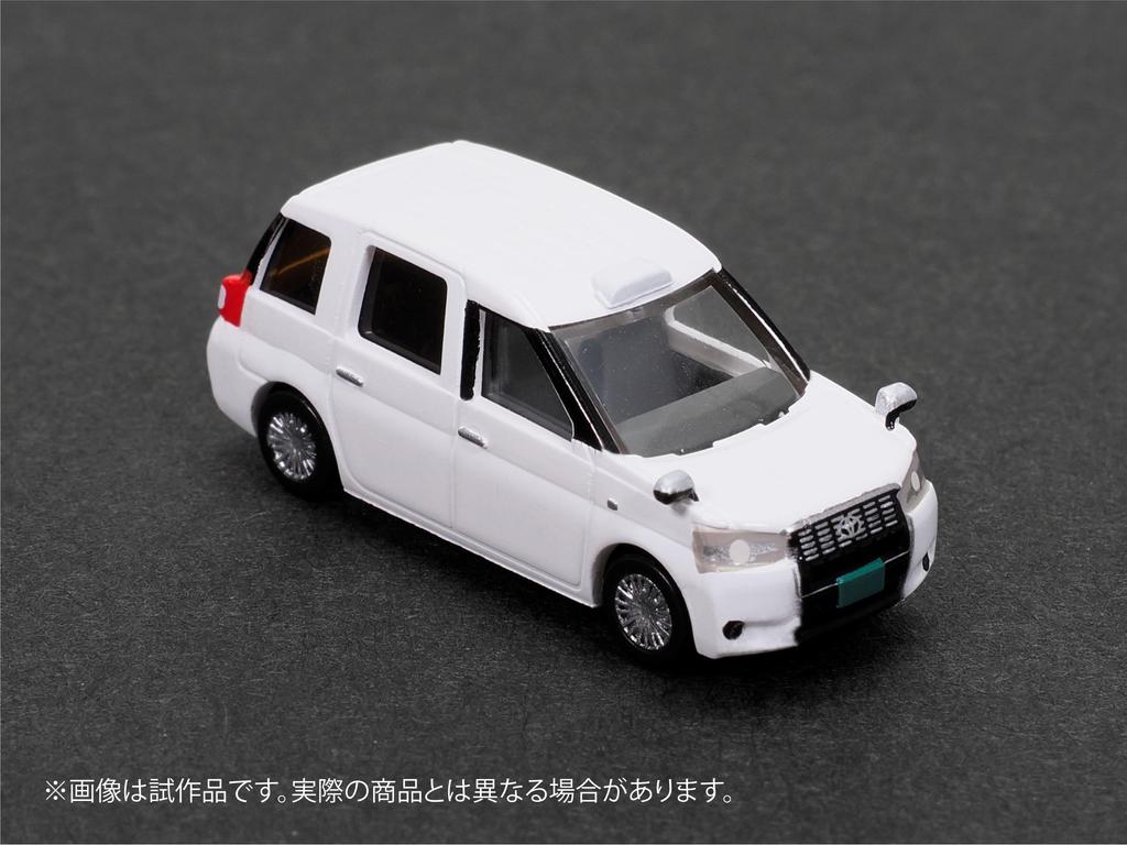 TOMYTEC The Car Collection Basic Set Select JPN Taxi White Diorama Supplies 337812
