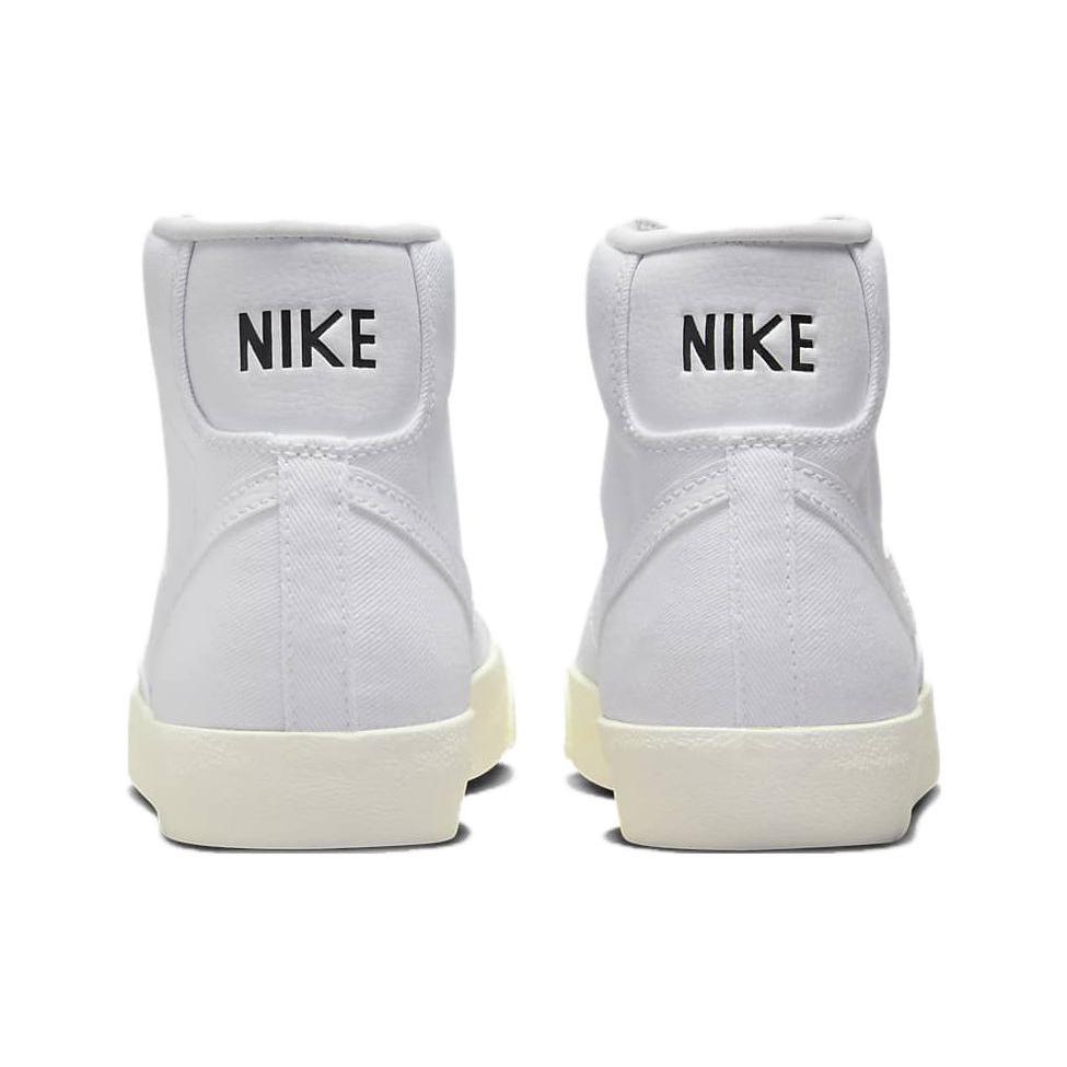 New Nike Blazer Mid '77 Canvas 'White Sail' Women's DX5550-100
