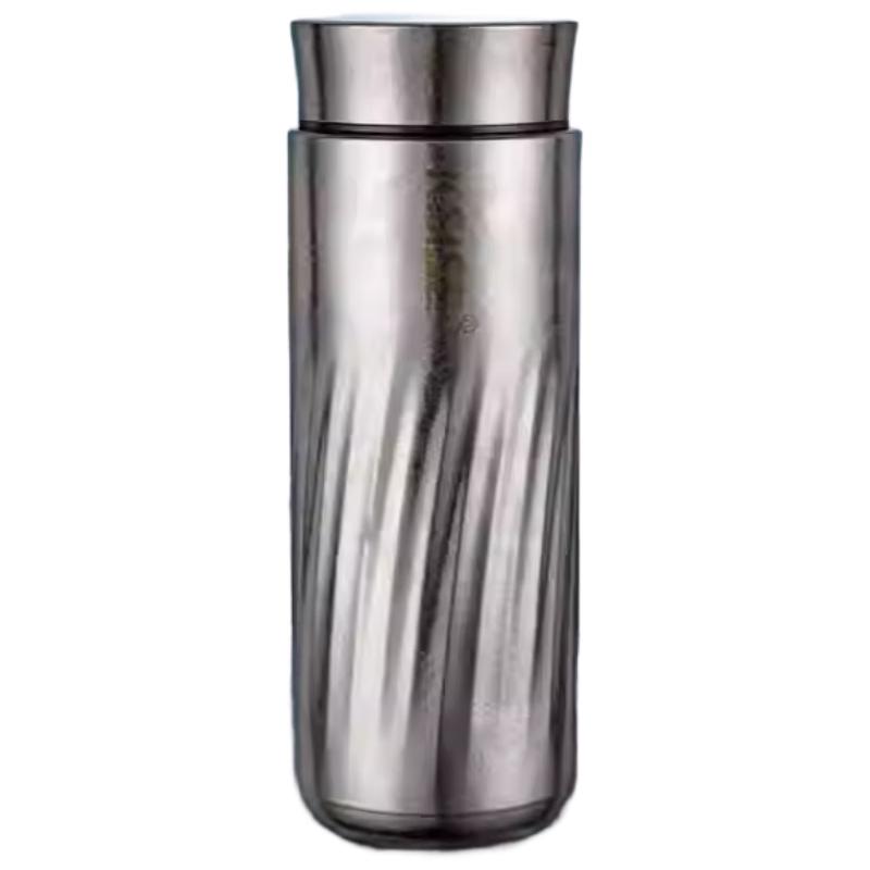 KESSES K24106ZSB Pure Titanium Insulated Water Bottle