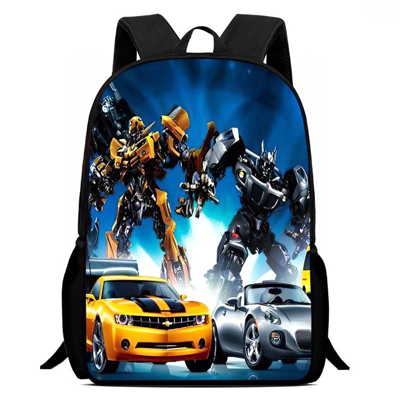 Transformers, Bumblebee Bag High Definition Multi-Function Oxford Lightweight Backpack