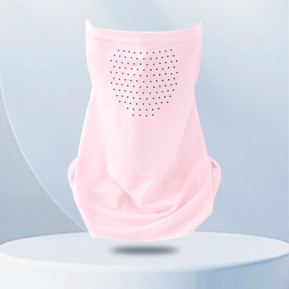 2025 Sunscreen Mask Neck UV Protection Face Cover Sunscreen Face Outdoor Comfortable Solid Color Cycling Sun Protection Hats