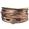 Vintage Bohemian Multi Layer Bracelet | Handmade with Gold Accents, Women's Wristbands Exude A Fashionable Feel, Perfect for Casual Wear