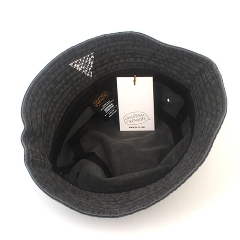 Universal Chemistry Pigment Black Washing Bucket Hat