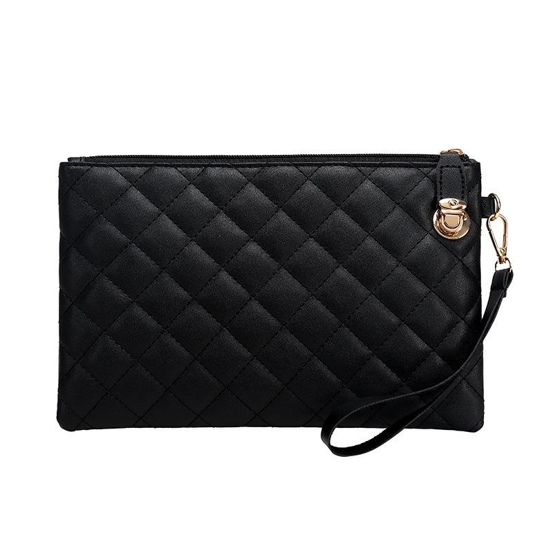 Handbag Embroidered Rhombus Simple Fashion Women's Bag Versatile Mobile Phone Change Bag