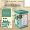 Money Box with Fingerprint Piggy Bank Electronic ATM Savings Box for Coins Cash Safe Large Coin Bank Password Lock for Children