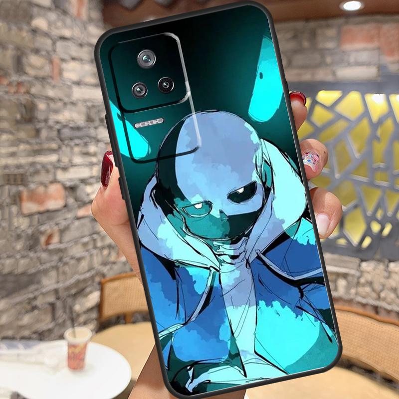 Game Undertale Sans Case For Xiaomi 14 Ultra 15 13 11T 12T 13T 14T Pro POCO X3 X5 X6 X7 Pro M6 F5 F6 Pro Cover
