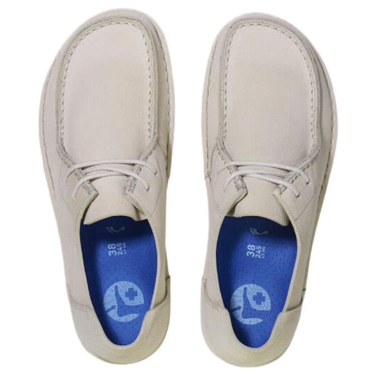 Birkenstock Utti Minimalist Fashion Low top Casual Shoes Unisex White Narrow 1029575