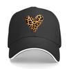Wild Safari Heart Brush Pattern Sandwich Baseball Cap Sun Cap Outdoor Workouts Hat