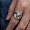 New Simple Devil's Eye Fashion Hip Hop Rock Niche Men's Rings Gothic Punk Rings Men's Jewelry Creative Street Party Trend Rings