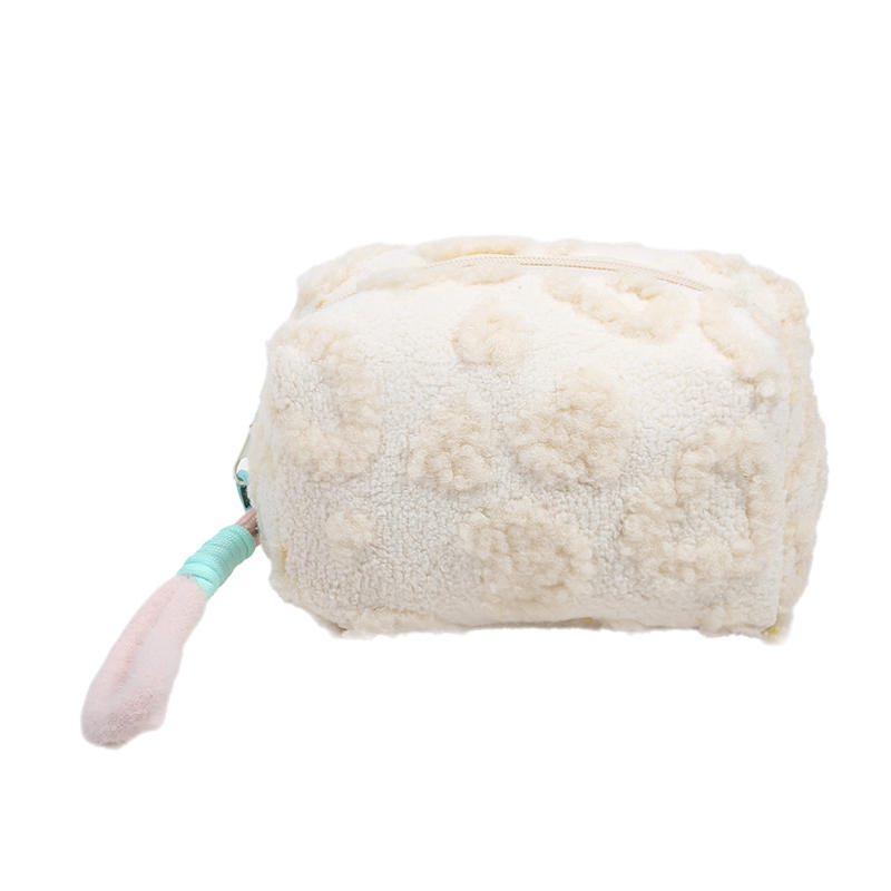 

Women Polyester Makeup Bags Soft Travel Cute Cosmetic Organizer Case Lady Girls Make Up Cases Necessaries Storage Bag бежевий