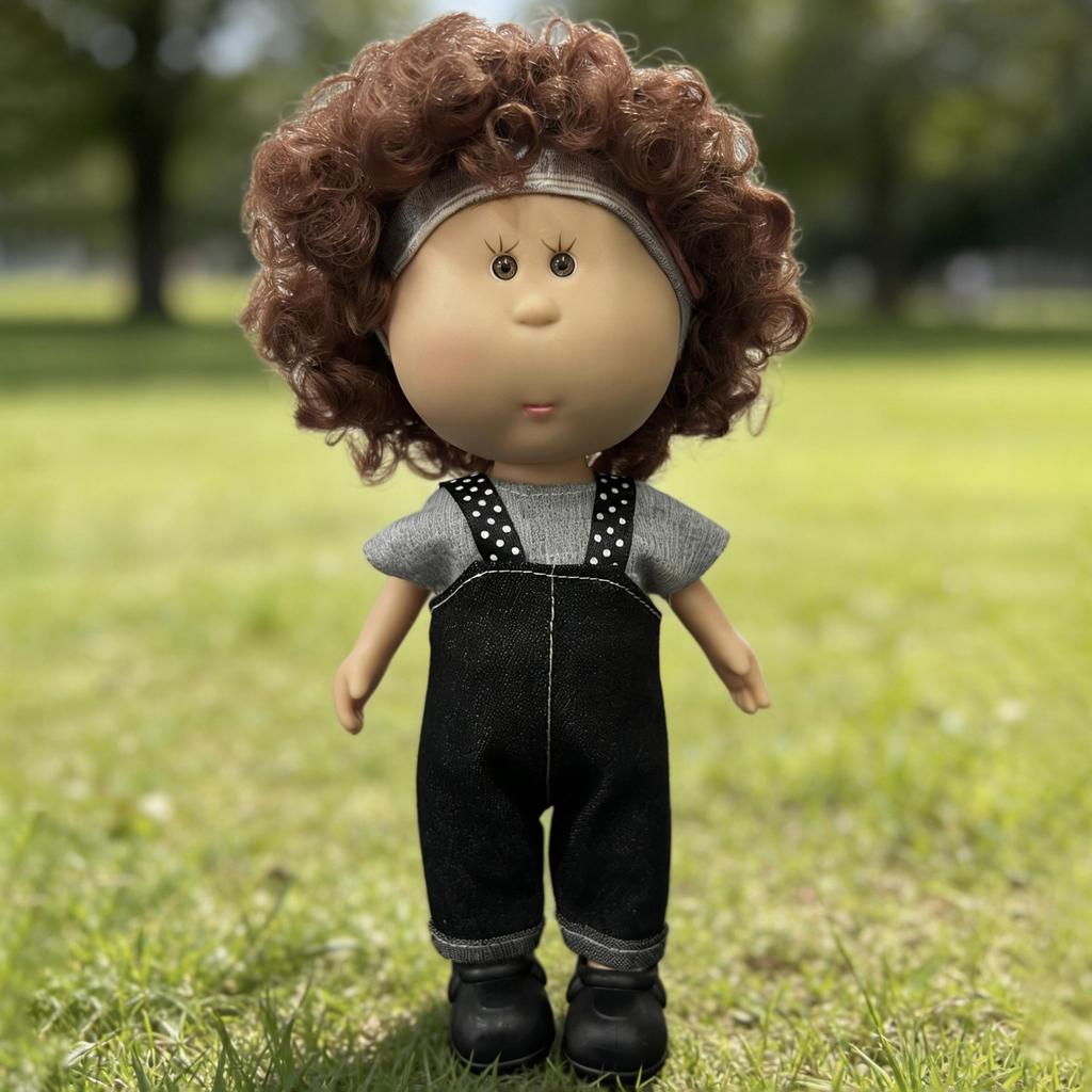 24cm Spanish Potato Doll Mia: Creative Dress-up DIY Ornament with Gift Box Packaging