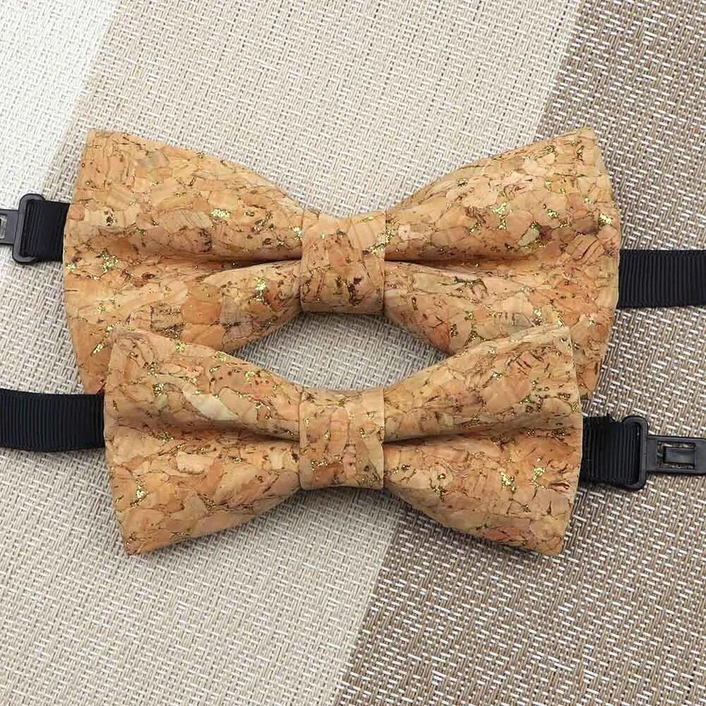 1PC, Fashion Bow Shape Bow Tie, Double Layer, Wood, Gentleman,Handmade, Butterfly,