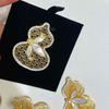 Fulu Akoya Pearl Two-Way Brooch Pendant with Gold-Filled Setting - White