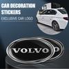 Pro Rdesign S40 S60 S80 S90 V40 V50 V60 V70 V90 V80 XC40 Kryt Oválného Odznaku na Kufr Auta Samolepka Příslušenství Auto Styling