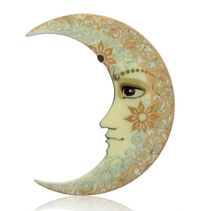 Vintage Luxury Enamel Elephant Brooches For Women Men Rhinestone Animal Dog Moon Star Brooch Pins Clothes Jewelry Accessories