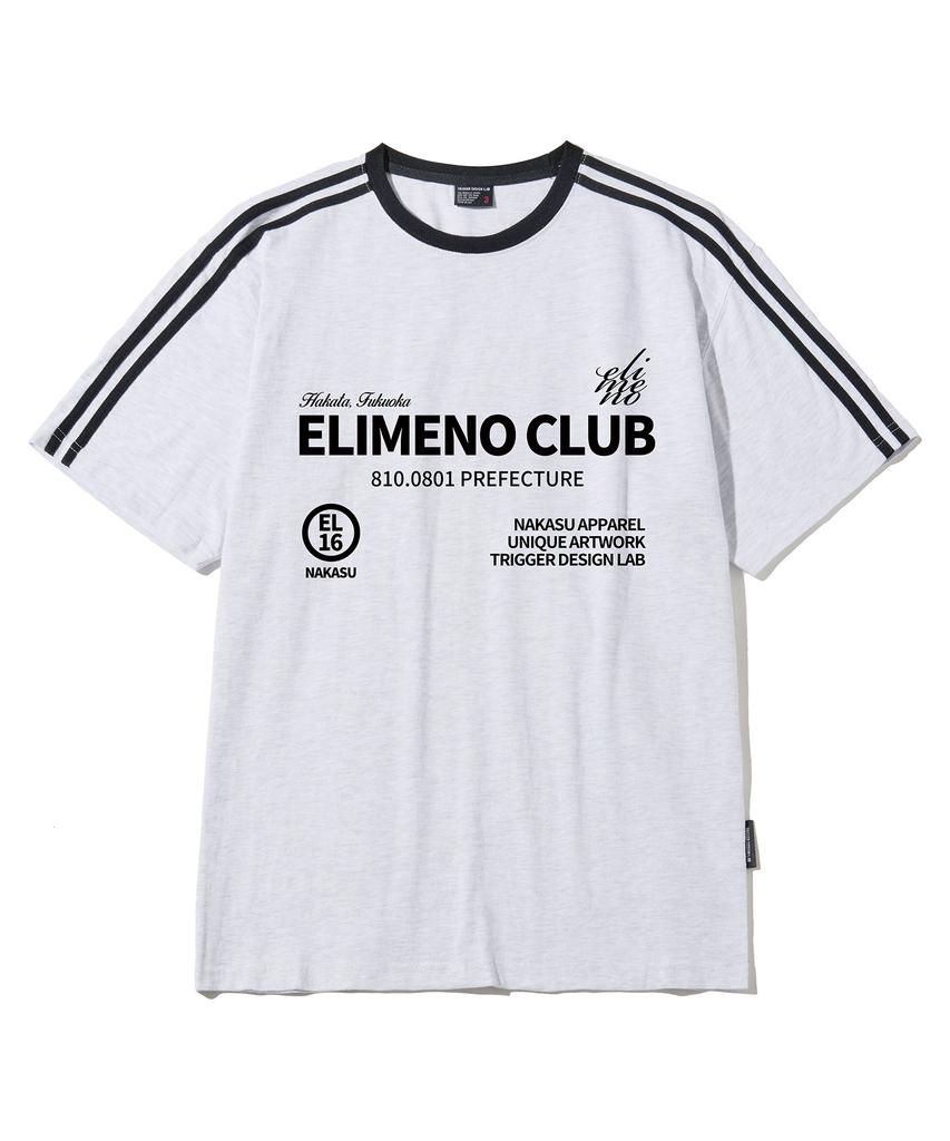 ELIMENO El Hakata Track Line Short Sleeve T-Shirt 5 Colors (Type B)