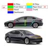 Car Door Seal Strip Kit Rubber Noise Insulation Weatherstrip For Tesla Model 3 Y Trunk Hood Dashboard A B Pillar Trim Sealings