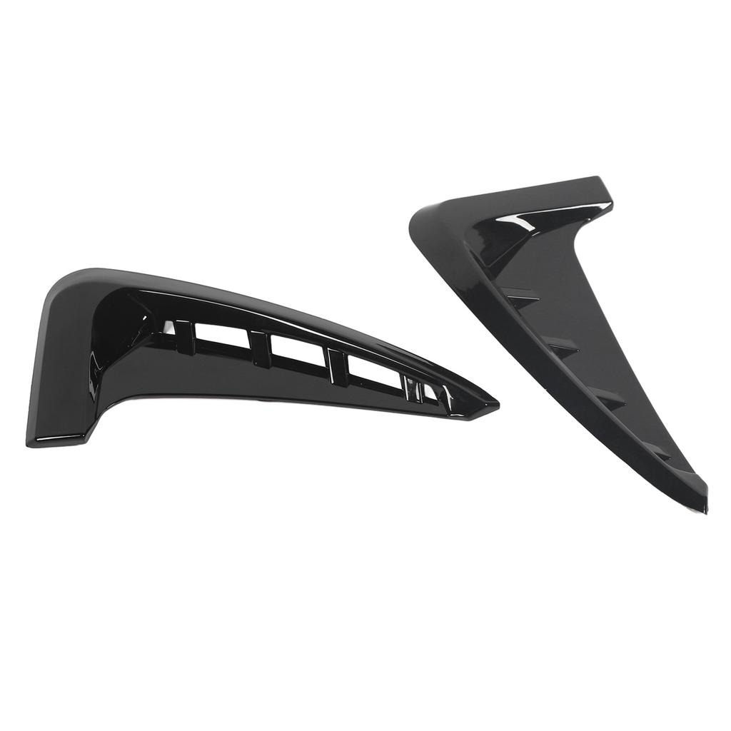 2PCS Car Front Side Vent Cover Decorative Gills Side Wing Vent Trim for X5 F15 M Sport 2014 to 2018