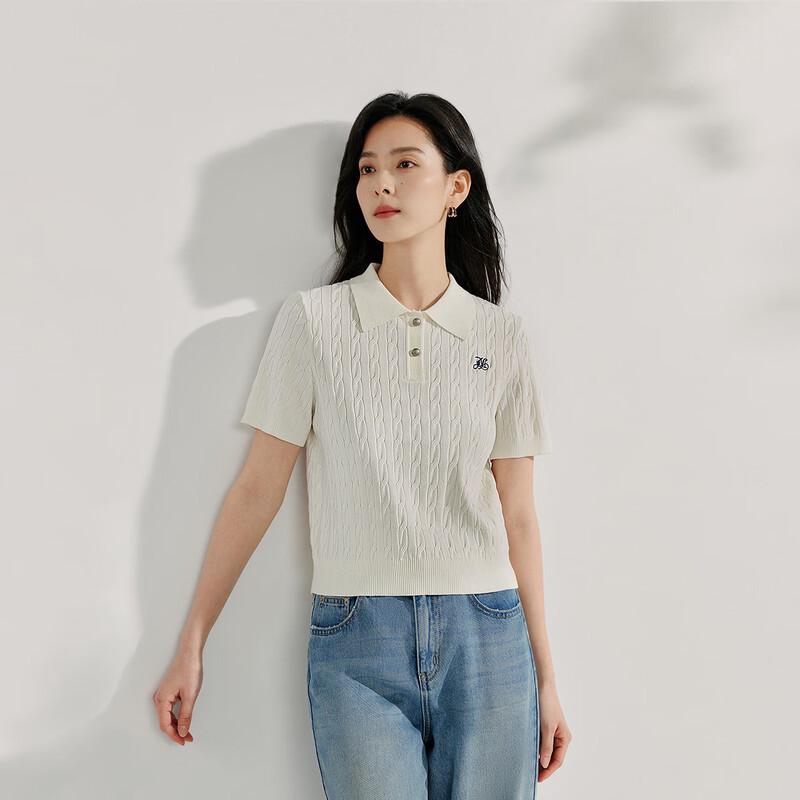 Женская ретро-поло с косами INMAN XL