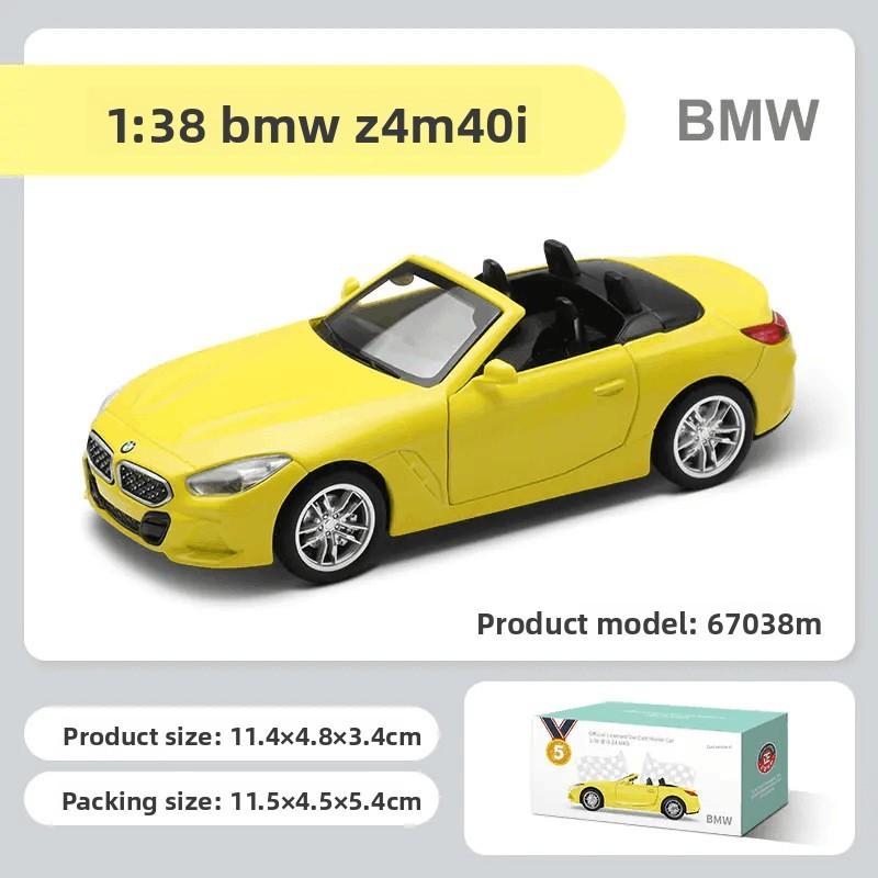 Scale Car Alloy Model Openable Doors 136 Toy Display Use Children Gift Festival