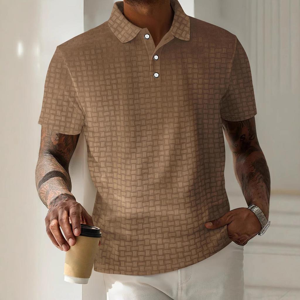 Men's Short Sleeve Tops Men's Casual Fashion Short Sleeve Tops