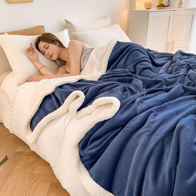 

Ковдра з вовни ягняти Farai: Щільний, теплий підодіяльник, подвійний розмір, цільна доставка 200*230cm quilt cover