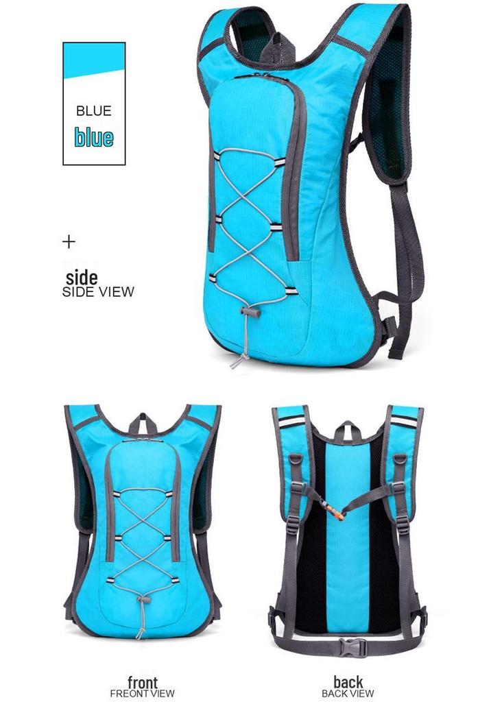 Sac à dos d'hydratation unisexe pour trail running et cyclisme avec poche à eau