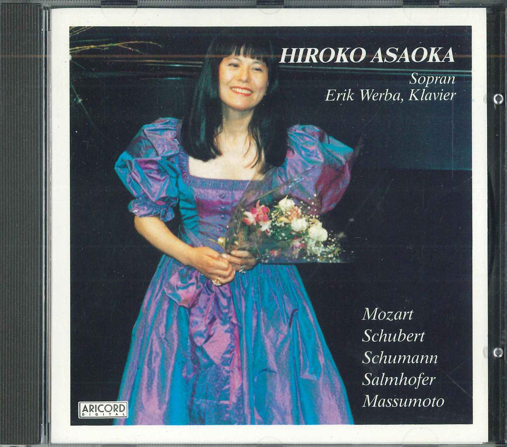 

CD HIROKO ASAOKA - Mozart Schubert Schuman Salmhofer M CDA18910 ARICORD Austria Classical Used